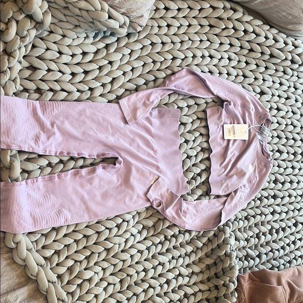Lavender Women's matching workout set